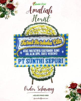 Papan Bunga Duka di Daha Selatan